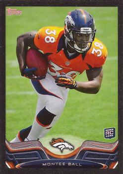 2013 Topps - Black #61 Montee Ball Front