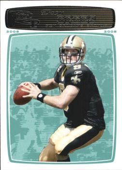 2008 Topps Rookie Progression #1 Drew Brees Front