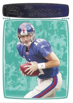 2008 Topps Rookie Progression #59 Eli Manning Front