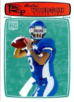 2008 Topps Rookie Progression #168 Andre Woodson Front