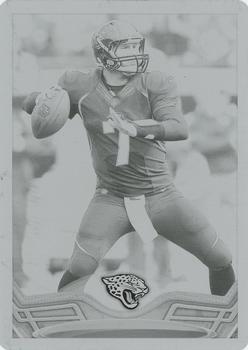 2013 Topps - Printing Plates Black #139 Chad Henne Front