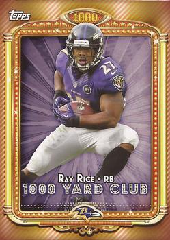 2013 Topps - 1000 Yard Club #24 Ray Rice Front
