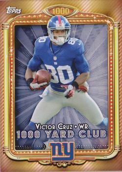 2013 Topps - 1000 Yard Club #28 Victor Cruz Front