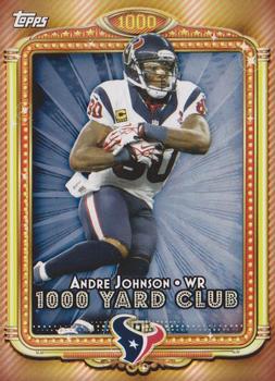 2013 Topps - 1000 Yard Club #4 Andre Johnson Front