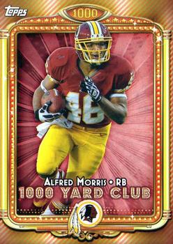 2013 Topps - 1000 Yard Club #3 Alfred Morris Front