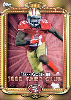 2013 Topps - 1000 Yard Club #20 Frank Gore Front