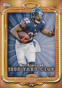 2013 Topps - 1000 Yard Club #26 Matt Forte Front