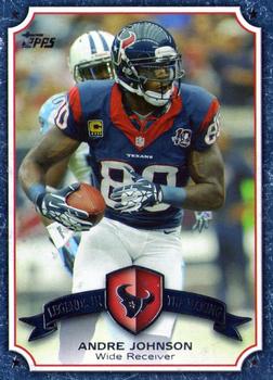 2013 Topps - Legends in the Making #LM-AJ Andre Johnson Front