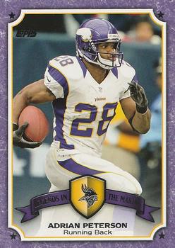 2013 Topps - Legends in the Making #LM-AP Adrian Peterson Front