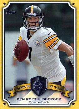 2013 Topps - Legends in the Making #LM-BR Ben Roethlisberger Front