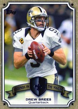 2013 Topps - Legends in the Making #LM-DB Drew Brees Front