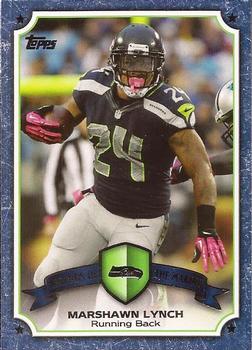 2013 Topps - Legends in the Making #LM-ML Marshawn Lynch Front