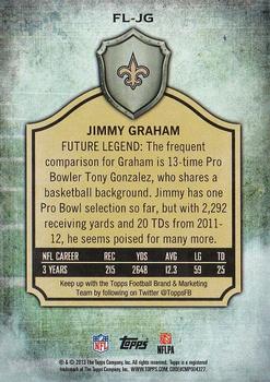 2013 Topps - Future Legends #FL-JG Jimmy Graham Back