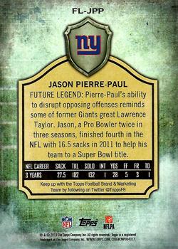2013 Topps - Future Legends #FL-JPP Jason Pierre-Paul Back
