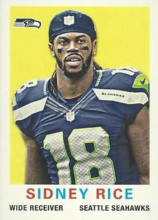 2013 Topps - 1959 Minis #7 Sidney Rice Front