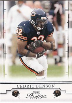 2008 Playoff Prestige #17 Cedric Benson Front