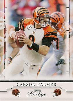 2008 Playoff Prestige #19 Carson Palmer Front