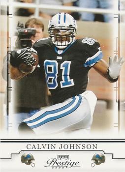 2008 Playoff Prestige #33 Calvin Johnson Front