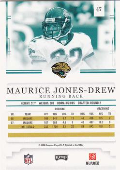 2008 Playoff Prestige #47 Maurice Jones-Drew Back