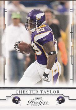 2008 Playoff Prestige #55 Chester Taylor Front