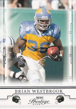 2008 Playoff Prestige #75 Brian Westbrook Front