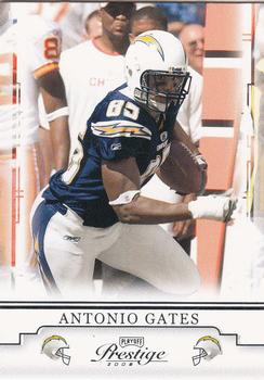 2008 Playoff Prestige #81 Antonio Gates Front