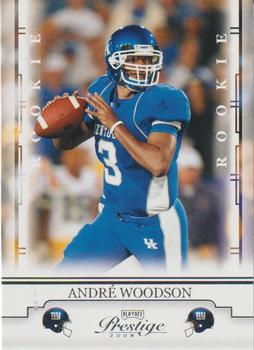 2008 Playoff Prestige #106 Andre Woodson Front