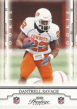 2008 Playoff Prestige #122 Dantrell Savage Front