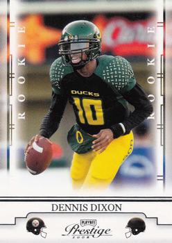 2008 Playoff Prestige #126 Dennis Dixon Front