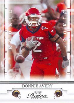 2008 Playoff Prestige #132 Donnie Avery Front