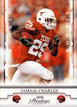 2008 Playoff Prestige #145 Jamaal Charles Front