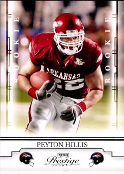 2008 Playoff Prestige #185 Peyton Hillis Front