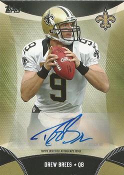 2013 Topps - Autographs #TA-DB Drew Brees Front
