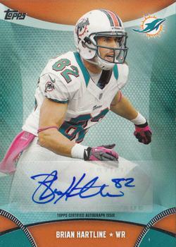 2013 Topps - Autographs #TA-BH Brian Hartline Front