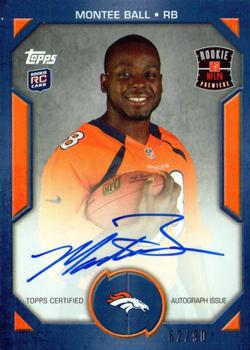 2013 Topps - Rookie Premiere Autographs #RPA-MBA Montee Ball Front