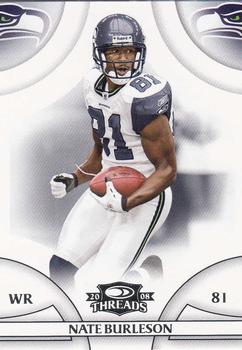 2008 Donruss Threads #133 Nate Burleson Front