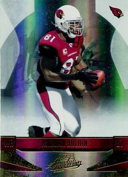 2008 Playoff Absolute Memorabilia #1 Anquan Boldin Front