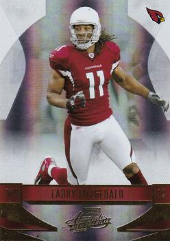 2008 Playoff Absolute Memorabilia #4 Larry Fitzgerald Front