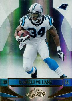 2008 Playoff Absolute Memorabilia #21 DeAngelo Williams Front