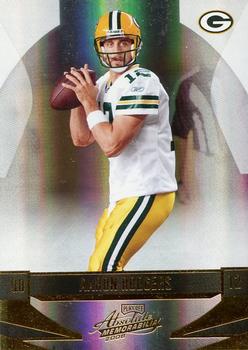 2008 Playoff Absolute Memorabilia #54 Aaron Rodgers Front