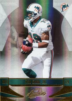 2008 Playoff Absolute Memorabilia #80 Ted Ginn Jr. Front
