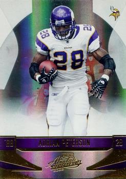 2008 Playoff Absolute Memorabilia #84 Adrian Peterson Front