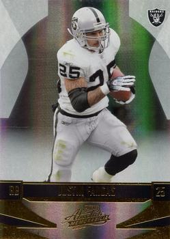 2008 Playoff Absolute Memorabilia #106 Justin Fargas Front