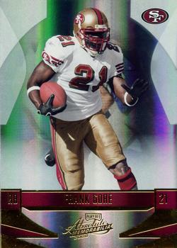 2008 Playoff Absolute Memorabilia #123 Frank Gore Front