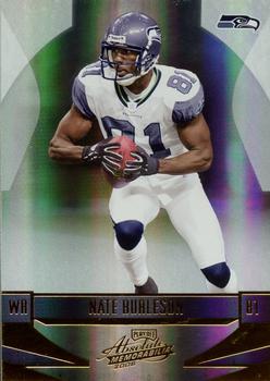 2008 Playoff Absolute Memorabilia #130 Nate Burleson Front