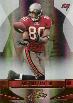 2008 Playoff Absolute Memorabilia #140 Michael Clayton Front