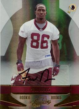 2008 Playoff Absolute Memorabilia #183 Fred Davis Front