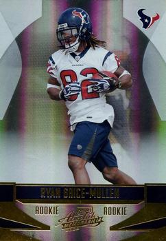 2008 Playoff Absolute Memorabilia #232 Ryan Grice-Mullen Front