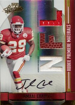 2008 Playoff Absolute Memorabilia #257 Jamaal Charles Front