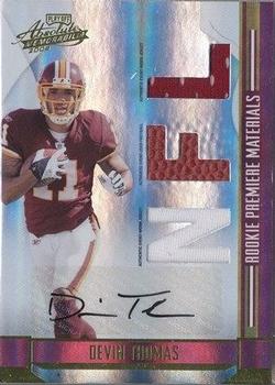 2008 Playoff Absolute Memorabilia #280 Devin Thomas Front